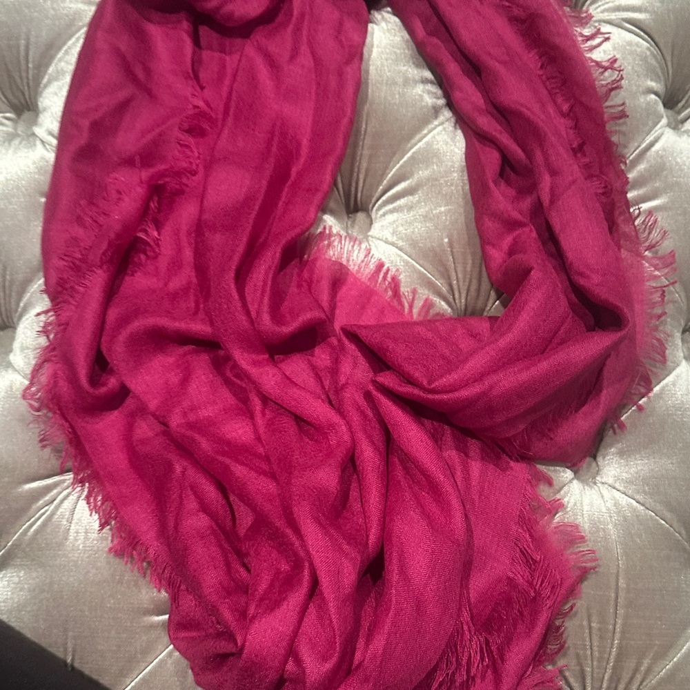 Chic Fuchsia Scarf